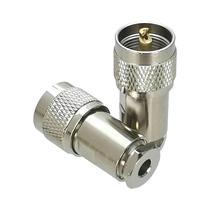 Conector Coaxial RF UHF PL259 Macho Para Terminais De Fio LMR400 RG8 RG5 RG6 RG8X LMR240 RG58 RG142
