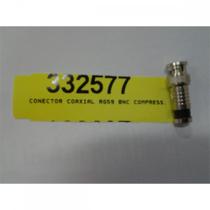 Conector Coaxial Rg59 Bnc Compressao 4119 - Kit C/10