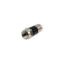 Conector Coaxial Rg6 Tipo F Compressão Longo Conector Coaxial Rg6 Tipo F Compressão Longo