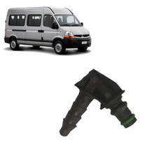 Conector com única escama com trava bico injetor master