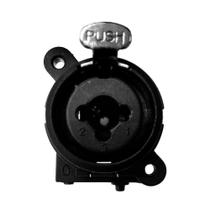 Conector Combo P10/XLR Painel DLK XLR-007 - DATALINK