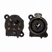 Conector Combo XLR + P10 de Painel Conector Combo XLR + P10 de Painel