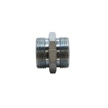 Conector Compressão Galvanizado Tubos de Aço 30X14mm Leve Conector Compressão Galvanizado Tubos de Aço 30X14mm Leve