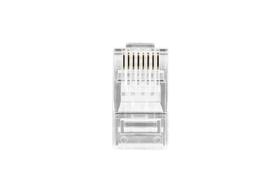 Conector CONEX 1000 RJ45 Cat5e c/ 50 un. Transparente Intelbras Conector CONEX 1000 RJ45 Cat5e c/ 50 un. Transparente Intelbras