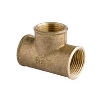 Conector Conexão Te Latão Rosca 1/2 Fêmea Instalação gás - Hidrogas