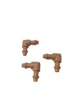 Conector Cotovelo 8x8x8mm para Microtubo Netafim 05 Unidades Conector Cotovelo 8x8x8mm para Microtubo Netafim 05 Unidades