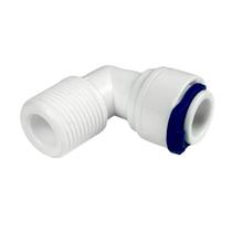 Conector Cotovelo Rosca Macho 3/8" - Mangueira 3/8" Conector Cotovelo Rosca Macho 3/8" - Mangueira 3/8"