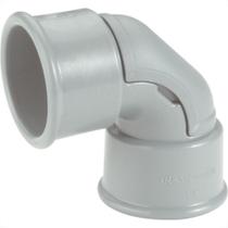 Conector Curvo Plastibox Cinza 1 57256/003 Conector Curvo Plastibox Cinza 1 57256/003