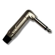 Conector custom sound p10 mono 90 graus cstc 90 cr cs504