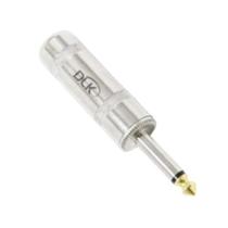 Conector datalink p10 mono 17mm linha dlk ponta dourada