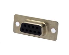 Conector DB09 Fêmea Solda Fio DS1033-09FBNSISS - Connfly