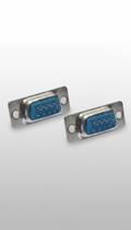Conector DB9 Macho com Capa Preta - Kit 10 Unidades