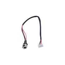 Conector DC Jack para Notebook bringIT compatível com CCE Ultra Thin T325 Com Cabo