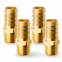 Conector de adaptador de encaixe de mangueira MAACFLOW Brass 3/8 Macho NPT Conector de adaptador de encaixe de mangueira MAACFLOW Brass 3/8 Macho NPT