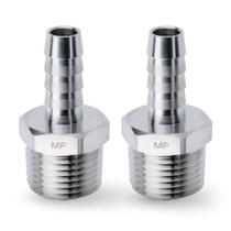 Conector de adaptador de encaixe de mangueira MAACFLOW em aço inoxidável Conector de adaptador de encaixe de mangueira MAACFLOW em aço inoxidável