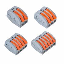 Conector de alavanca p/ Derivação de Cabos eletrico 43 peças