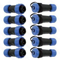 Conector de alimentação à prova d'água Uonecn SP13 5 Set IP68 Conector de alimentação à prova d'água Uonecn SP13 5 Set IP68