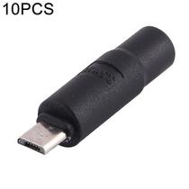 Conector de Alimentação Micro USB DC - Kit com 10 Peças (3,5x1,35mm)