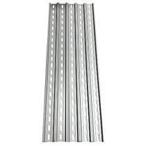 Conector de alumínio com fenda em trilho DIN RoHS 35 mm de largura 7,5 mm de altura Conector de alumínio com fenda em trilho DIN RoHS 35 mm de largura 7,5 mm de altura