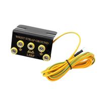 Conector De Aterramento Antiestático ESD Em Forma De L Com 2, 3, 4, 5, 7 Furos, Plugue Banana, Fio