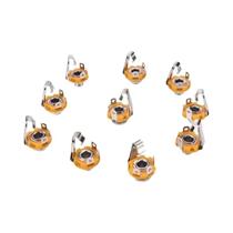 Conector De Áudio Estéreo Fêmea De 6,5mm, 10 Peças, Soquete De Painel Mono TS Para Montagem Em