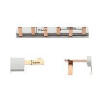 Conector de Barra de Cobre 63A para Disjuntor MCB - Tipo Pino