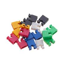 Conector De Bloqueio De Curto-Circuito De 2.54mm Para Header De Pinos Macho E Fêmea PCB 100PCS
