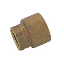 Conector de bronze 28 mm x 1/2" Fêmea
