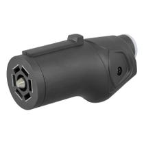 Conector de cablagem RV Blade de 7 pinos do lado do trailer CURT Conector de cablagem RV Blade de 7 pinos do lado do trailer CURT