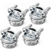 Conector de Cabo Airmont Tipo Abraçadeira 3/8" em Zinco - Kit com 4 Conector de Cabo Airmont Tipo Abraçadeira 3/8" em Zinco - Kit com 4