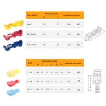 Conector de cabo elétrico rápido T-Tap, Snap, Splice, Lock Wire, Terminal Crimp, 120 pcs, 240pcs