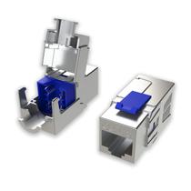 Conector de cabo Ethernet LINKUP Cat8 RJ45 Metal, pacote com 2