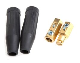 Conector de cabo Forney 57715 Camlock 1/0-4/0 par preto