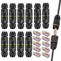 Conector de Cabo Impermeável IP68 de 2 Pinos Linkstyle, 10 Unidades