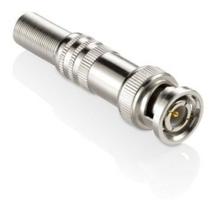 Conector De Câmera Bnc Macho Com Mola Conex 1000 10 Peças