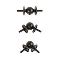 Conector de Canto Rosqueado Astamoda Preto
