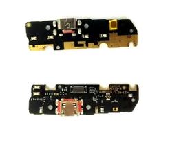 Conector De Carga Flex Com Placa Para Moto E5 G6 Play