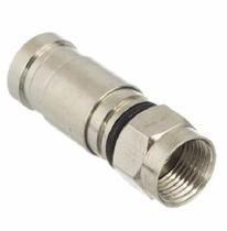 Conector De Compressão Rg6 Pacote Com 100 Peças Capte