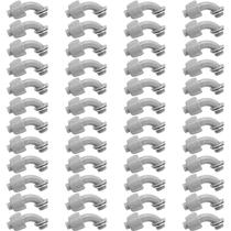 Conector de conduíte elétrico com encaixe de PVC de 90 1/2" 48 unidades