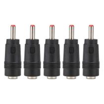 Conector de conversor de energia DC ASHATA 5,5 x 2,1 fêmea para 3,5 x 1,35 mm