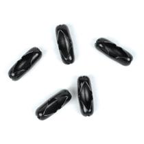 Conector de corrente Jandorf 6 preto, pacote com 5 Conector de corrente Jandorf 6 preto, pacote com 5