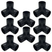 Conector de cotovelo de 3 vias com encaixe de PVC de 1/2” para grau de mobiliário Conector de cotovelo de 3 vias com encaixe de PVC de 1/2” para grau de mobiliário