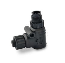 Conector de cotovelo NMEA 2000 90 Ancor 270108 pequeno preto Conector de cotovelo NMEA 2000 90 Ancor 270108 pequeno preto