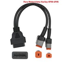 Conector De Diagnóstico OBD2 Para Motocicletas, Adaptador De 4 PIN E 6 PIN Para Extensão De Plugue Conector De Diagnóstico OBD2 Para Motocicletas, Adaptador De 4 PIN E 6 PIN Para Extensão De Plugue