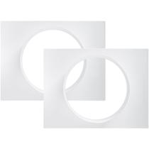 Conector de duto de ventilação, sistemas de ventilação de flange, pacote de 15 cm com 2