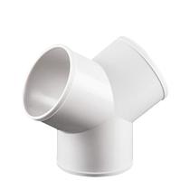 Conector de duto em forma de Y, ABS de 3 vias e 4 polegadas para exaustor Conector de duto em forma de Y, ABS de 3 vias e 4 polegadas para exaustor