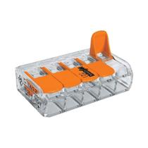Conector De Emenda 5 Polos 0,08A 4,0mm 32a 221-415 Wago