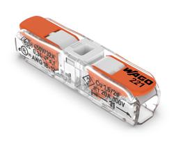 Conector de emenda de fio WAGO 221 Series 20-12 AWG 60 peças