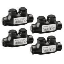 Conector de emenda isolado WENGART preto 2-14 AWG de alumínio a cobre