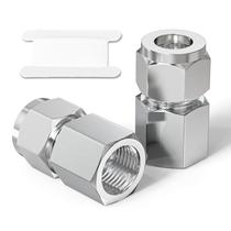 Conector de encaixe de tubo de compressão TAISHER 304 Stainless